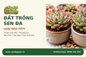 Đất Trồng Sen Đá Loại Nào Tốt?