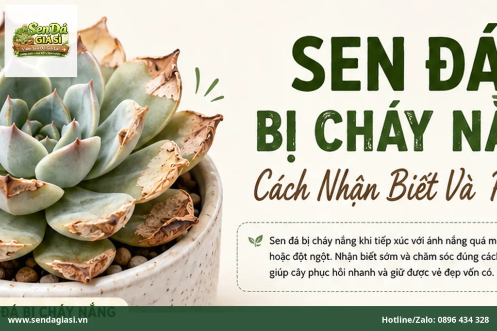 Sen Đá Bị Cháy Nắng: Cách Nhận Biết Và Phục Hồi